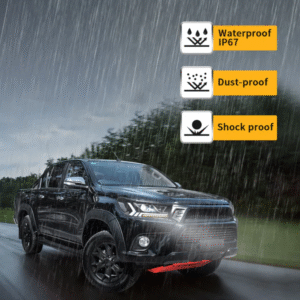 black led projector headlights dynamic indicators for 2015 2020 toyota hilux revo head lights