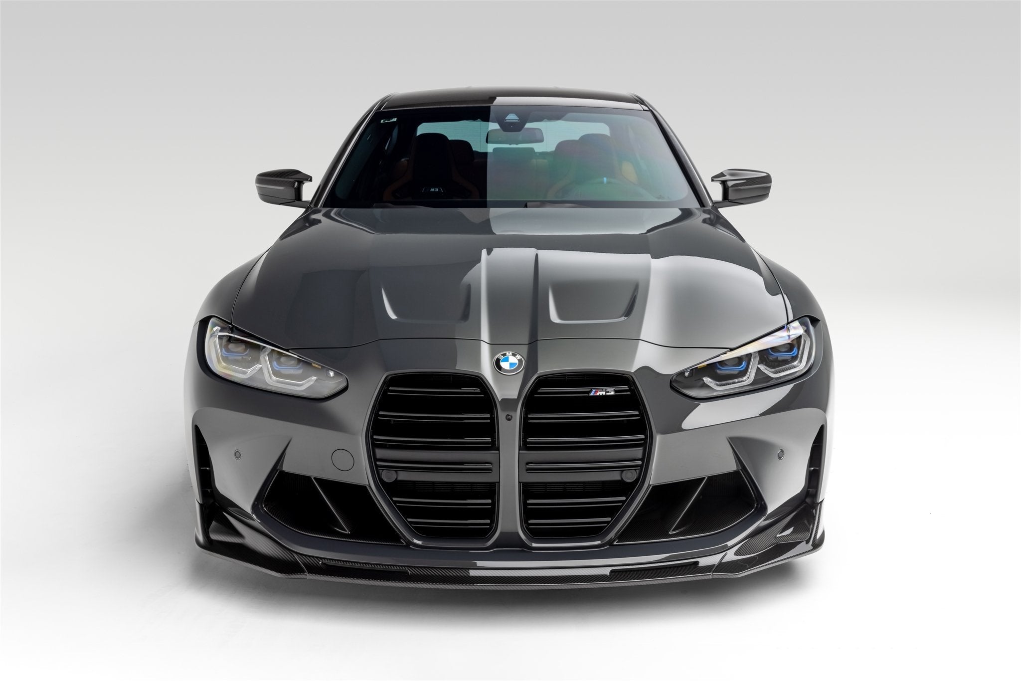 v style vorsteiner carbon fiber front bumper lip for 21 24 bmw g80 m3 g82 g83 m4