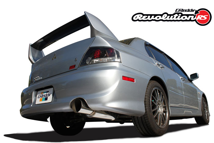 trust greddy revolution rs cat back exhaust – mitsubishi evo 8 9 ct9a