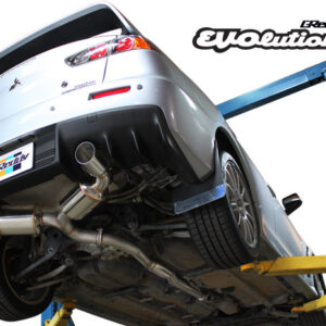 trust greddy evolution gt cat back exhaust – mitsubishi evo x cz4a