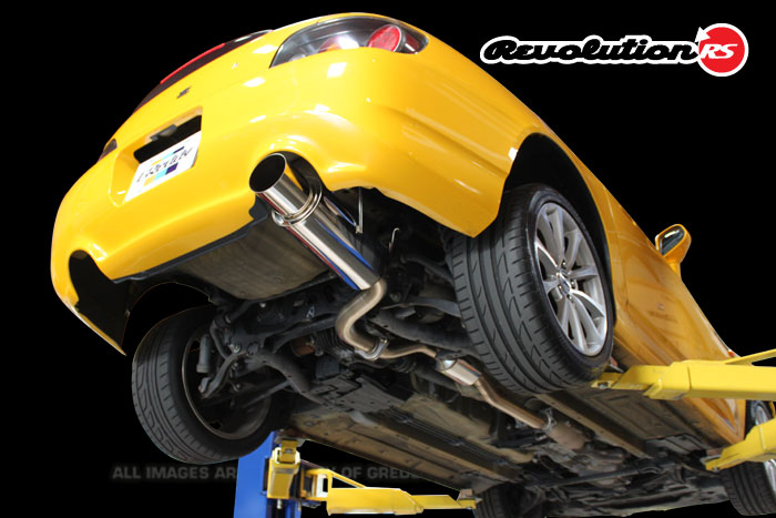 trust greddy revolution rs cat back exhaust – honda s2000 (single exit)