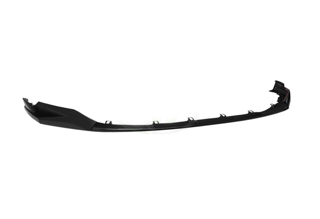m performance style carbon fiber front bumper lip for 21 24 bmw g80 m3 g82 g83 m4