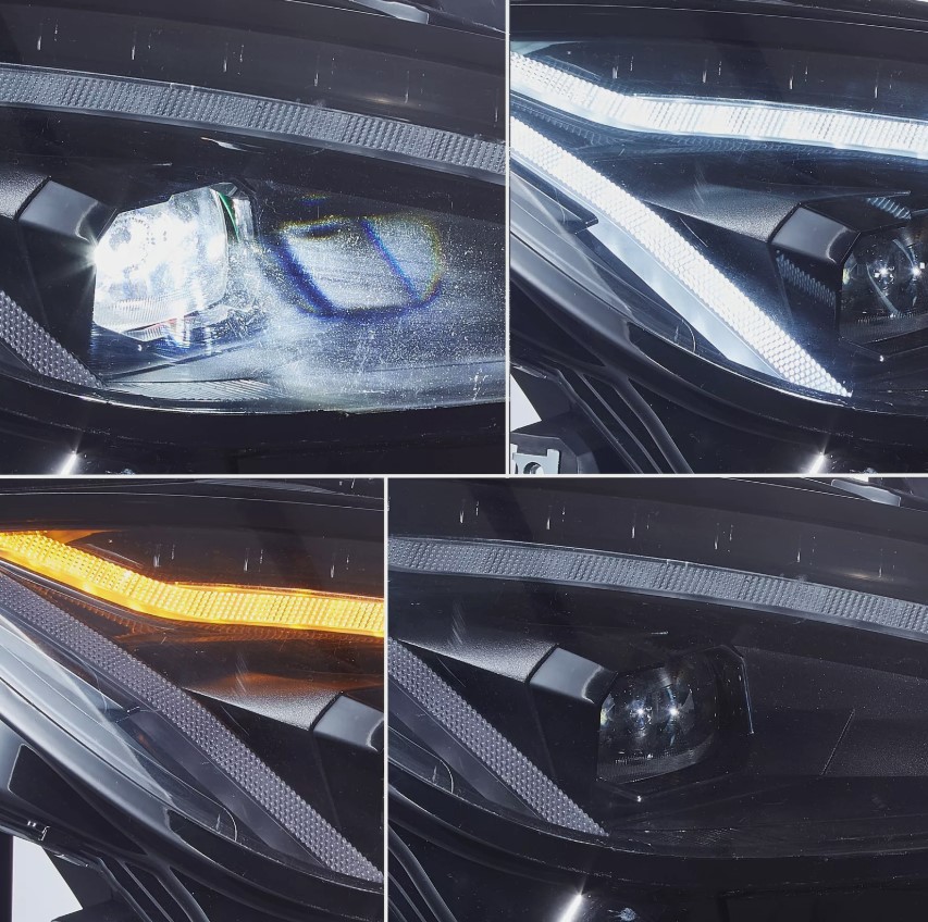 led drl projector headlights for 2022 23 toyota gr86 /subaru brz w/startup