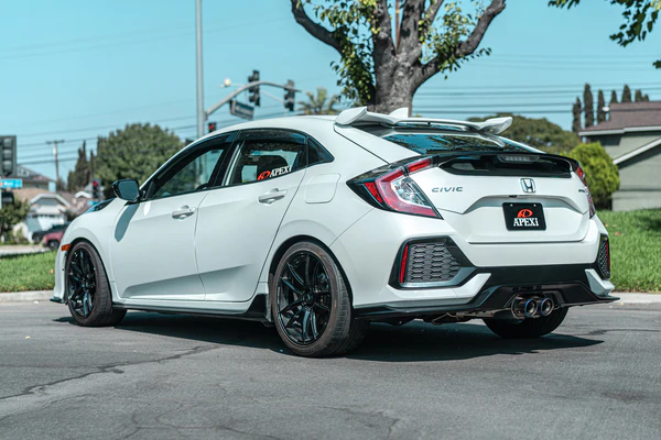 apexi n1 x evolution extreme catback exhaust – honda civic hatch fk4 fk7 1.5l turbo