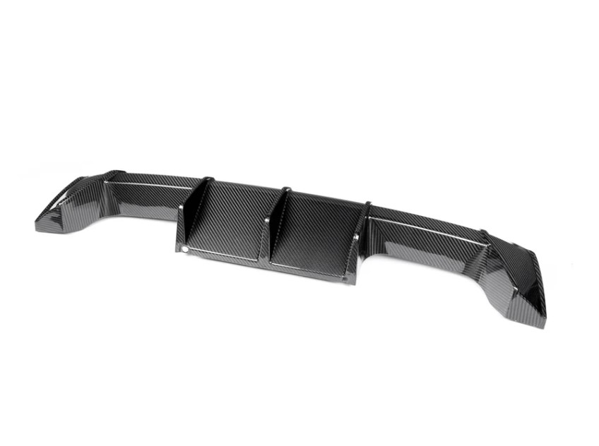 m performance style carbon diffuser rear splitter 3pcs for 2021 2024 bmw m3 m4 g80 g82