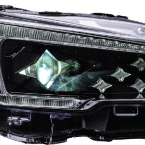 coplus stellar star logo led drl headlights for 14 17 subaru wrx sti levorg va