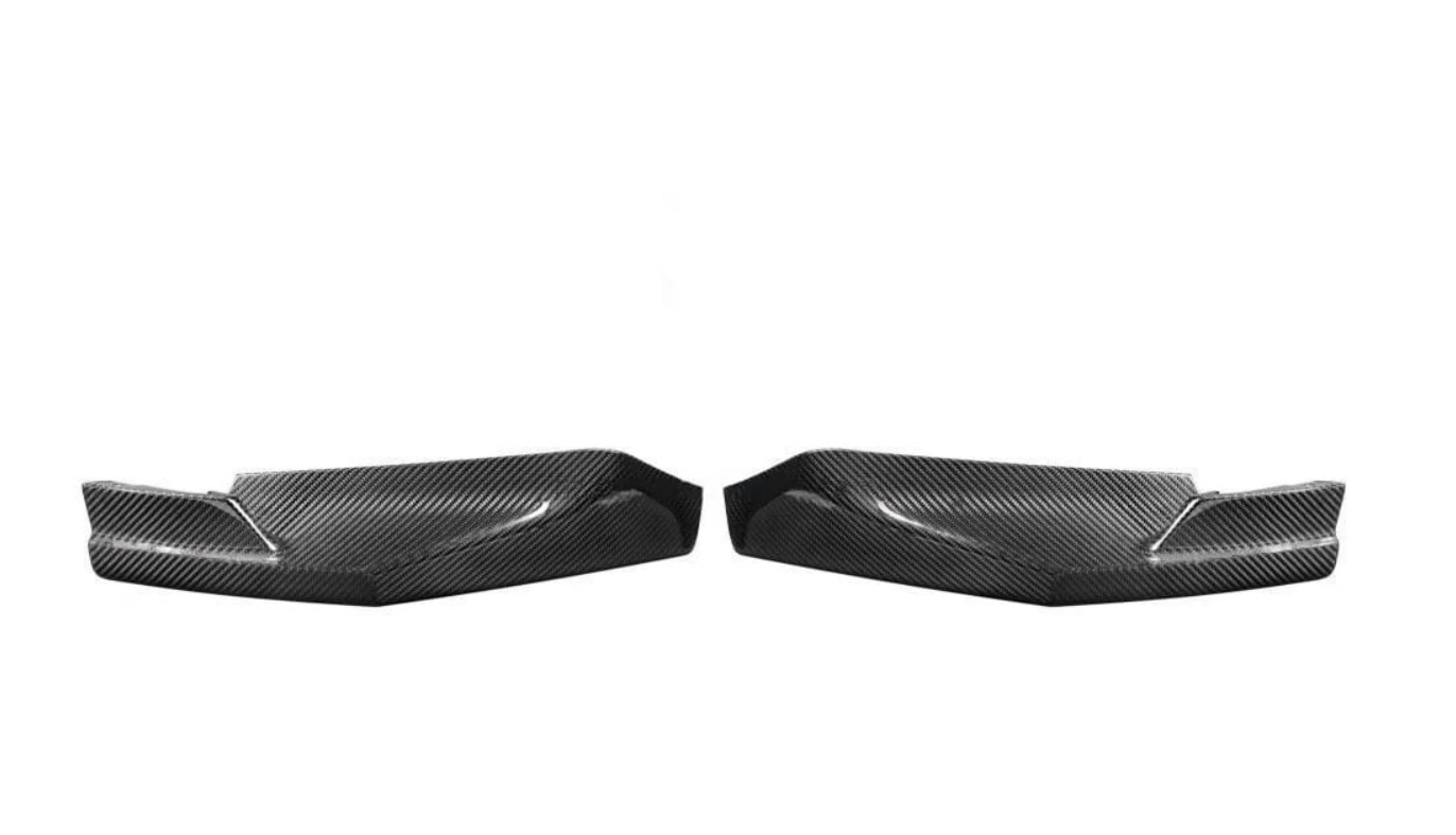 m performance style carbon fiber front bumper lip for 21 24 bmw g80 m3 g82 g83 m4