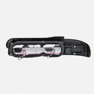 smoke led tail lights for 89 94 nissan silvia s13 dmax taillights