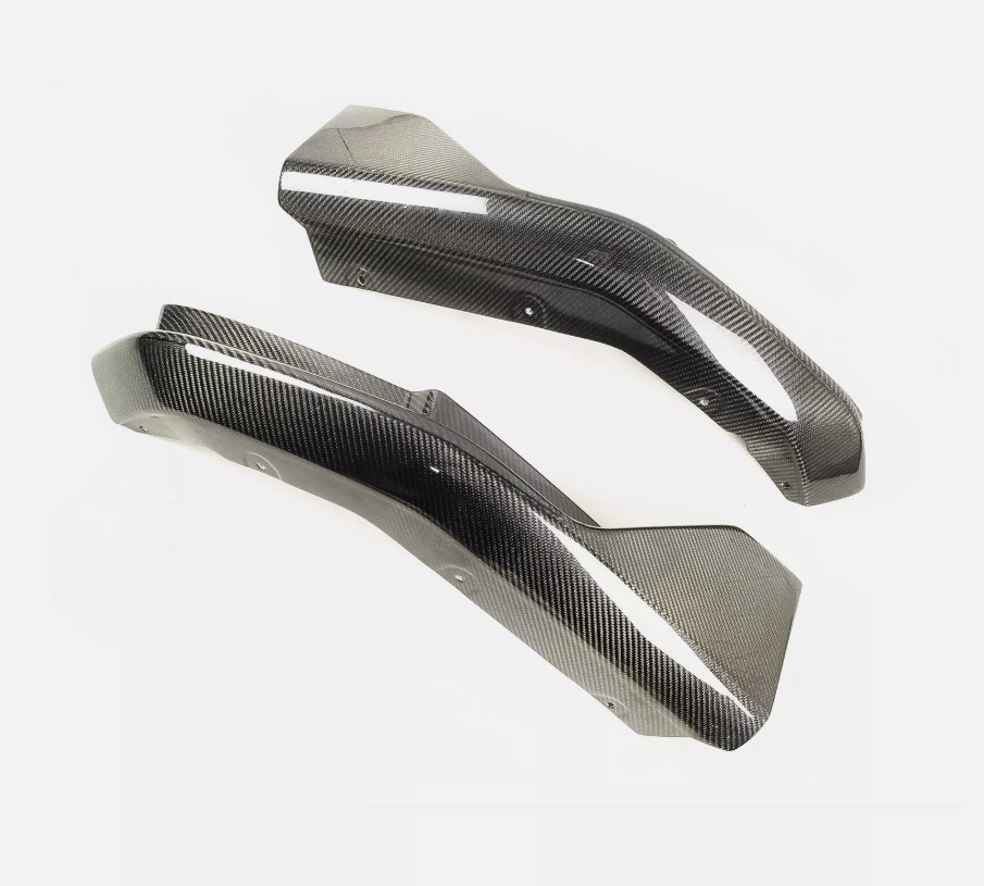 m performance style carbon diffuser rear splitter 3pcs for 2021 2024 bmw m3 m4 g80 g82