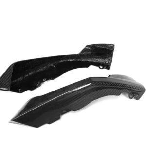 m performance style carbon fiber front bumper lip for 21 24 bmw g80 m3 g82 g83 m4