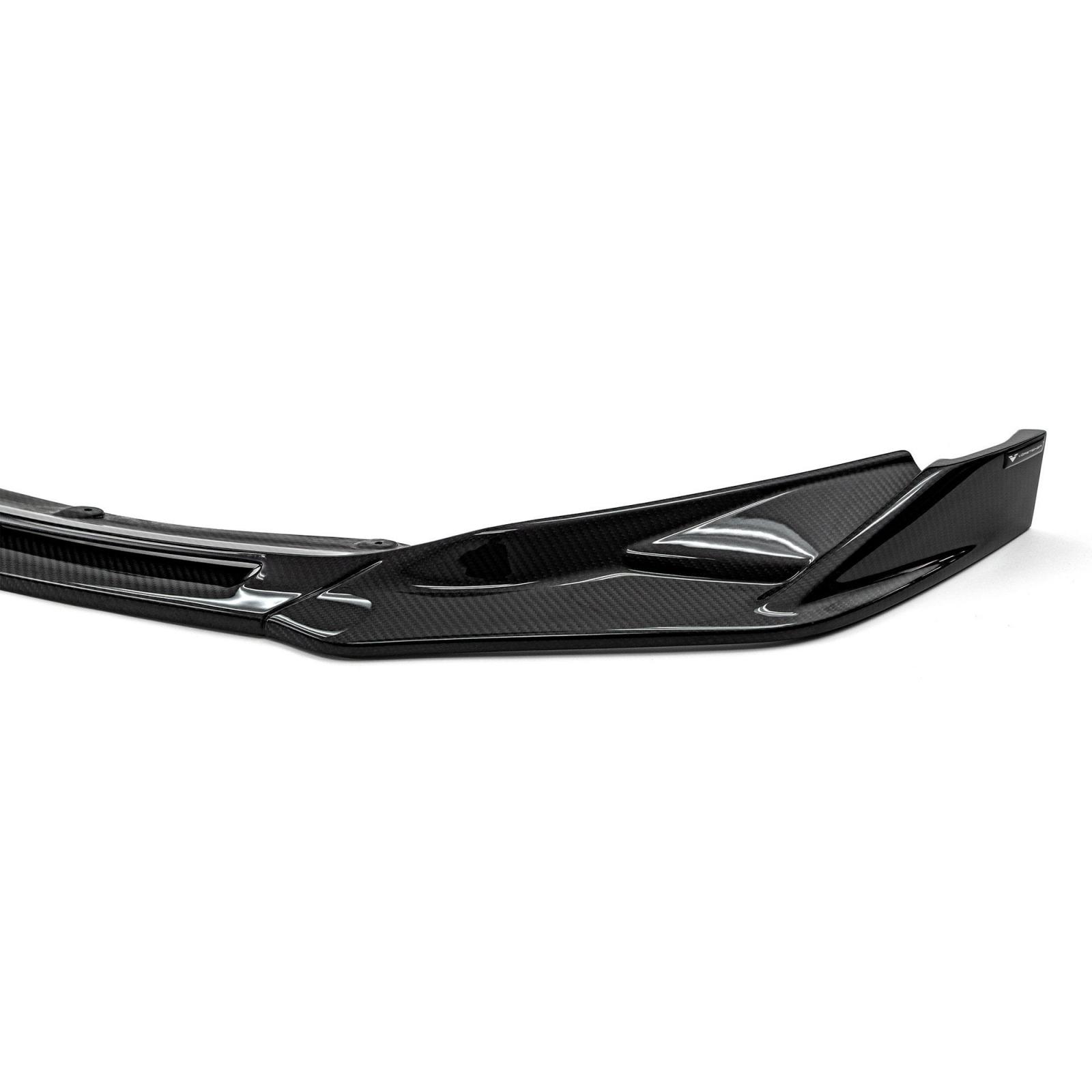 v style vorsteiner carbon fiber front bumper lip for 21 24 bmw g80 m3 g82 g83 m4