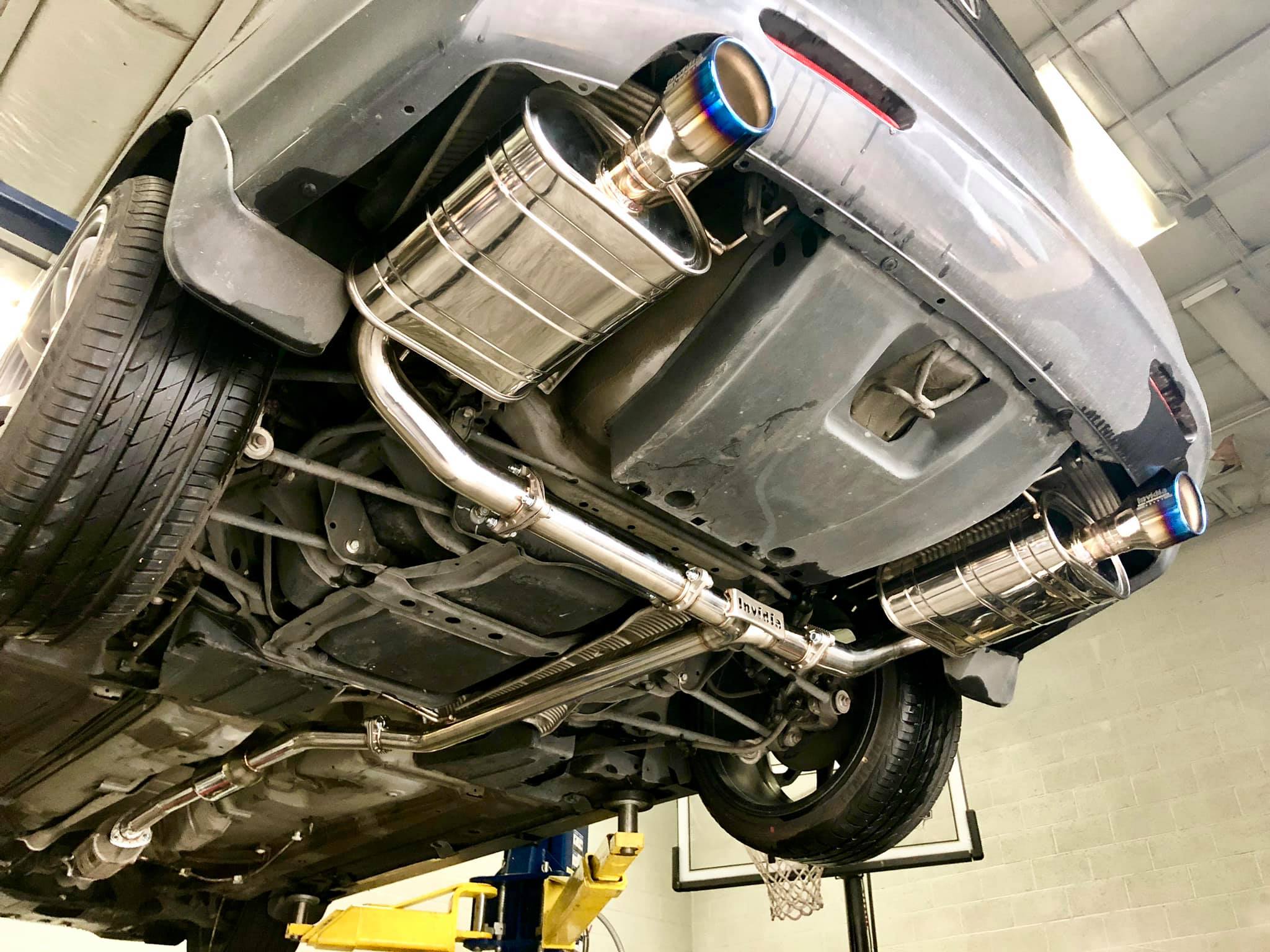 invidia q300 catback exhaust – honda accord cl7 cl9