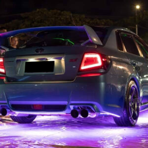 spec d jet black led taillights for 08 13 subaru impreza wrx sti g3 4d tail lights
