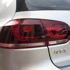 golf r style clear red full led taillights for 2009 2013 vw golf 6 vi mk6 tsi tdi gti