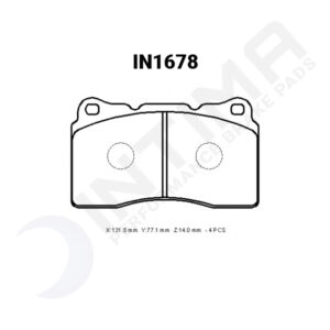 intima ss brake pad set – subaru brz (brembos)/wrx sti 2001 2017 (brembos) (front)