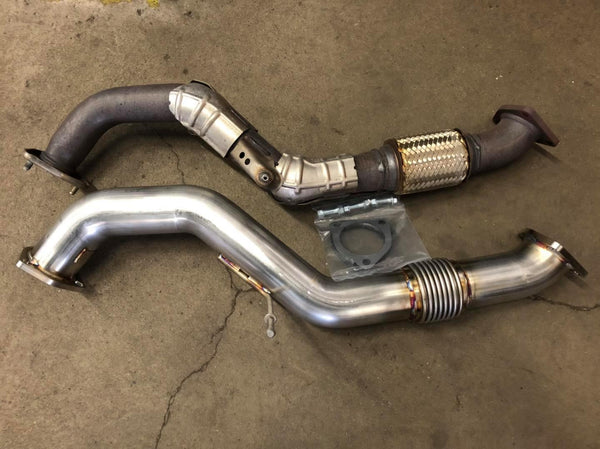 prl motorsports front pipe – honda civic fl5 type r