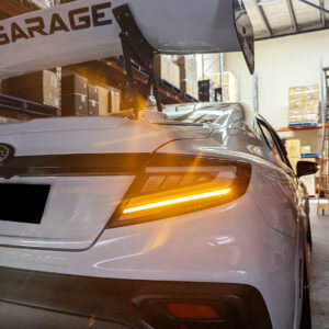 v2 black led dynamic taillights for 22 25 subaru wrx vb tail lights
