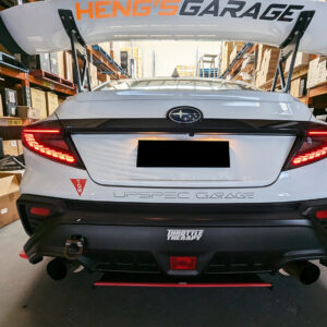 v3 black dragon scale led dynamic taillights for 22 25 subaru wrx vb tail lights