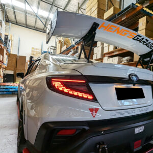 v3 smoke black dragon scale led dynamic taillights for 22 25 subaru wrx vb tail lights