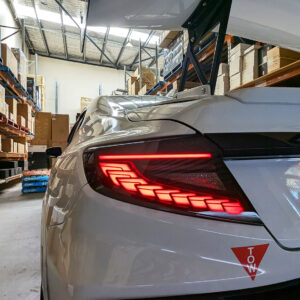 v3 black dragon scale led dynamic taillights for 22 25 subaru wrx vb tail lights