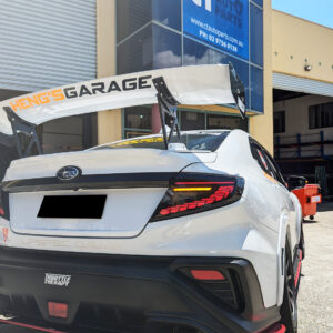 v3 smoke black dragon scale led dynamic taillights for 22 25 subaru wrx vb tail lights
