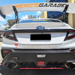 v3 black red dragon scale led dynamic taillights for 22 25 subaru wrx vb tail lights