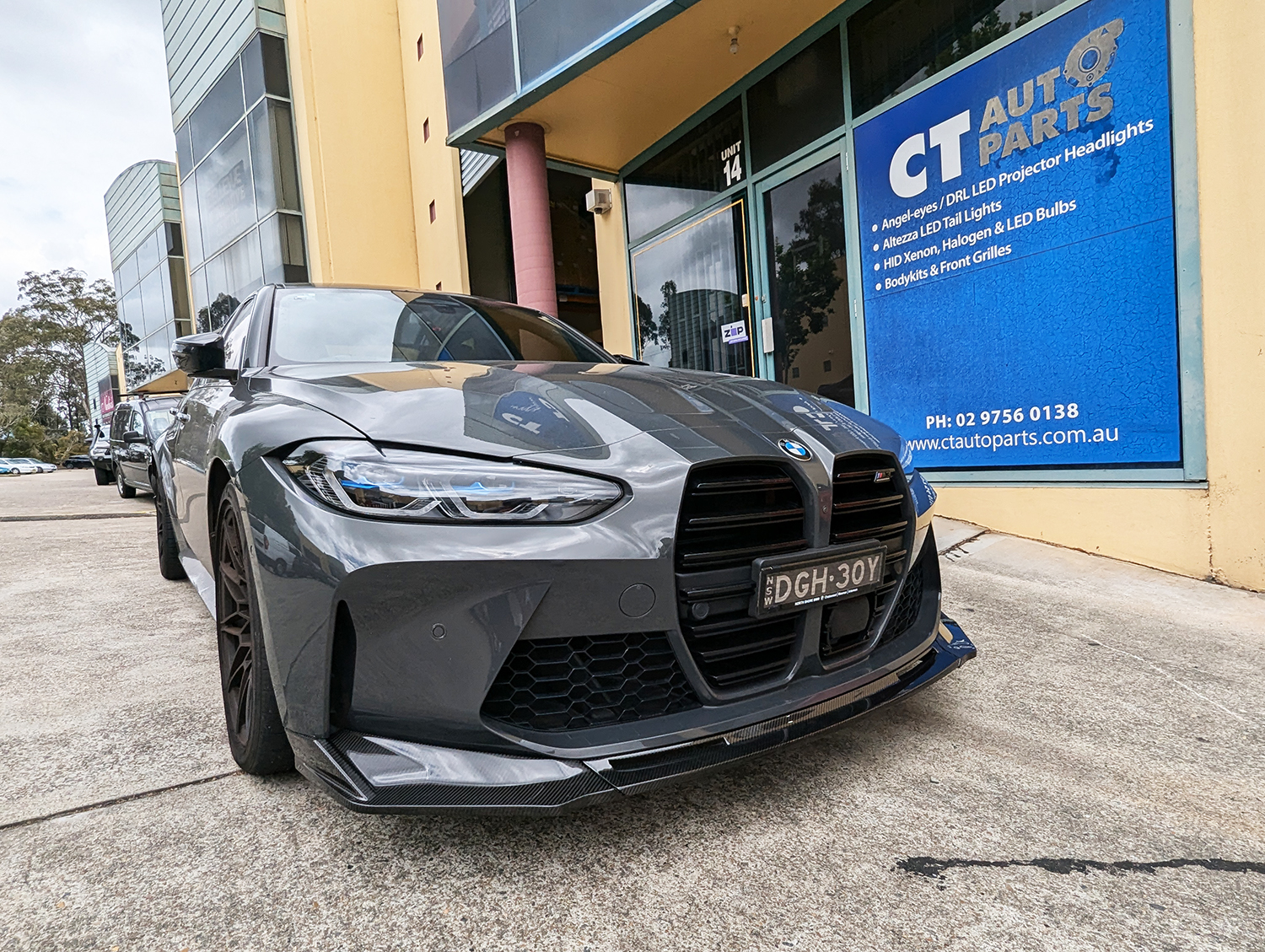 v style vorsteiner carbon fiber front bumper lip for 21 24 bmw g80 m3 g82 g83 m4