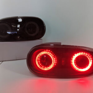 smoke full led sequential indicators tail lights for 05 15 mazda mx5 nc taillights
