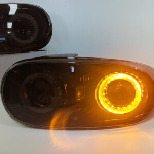 smoke full led sequential indicators tail lights for 05 15 mazda mx5 nc taillights
