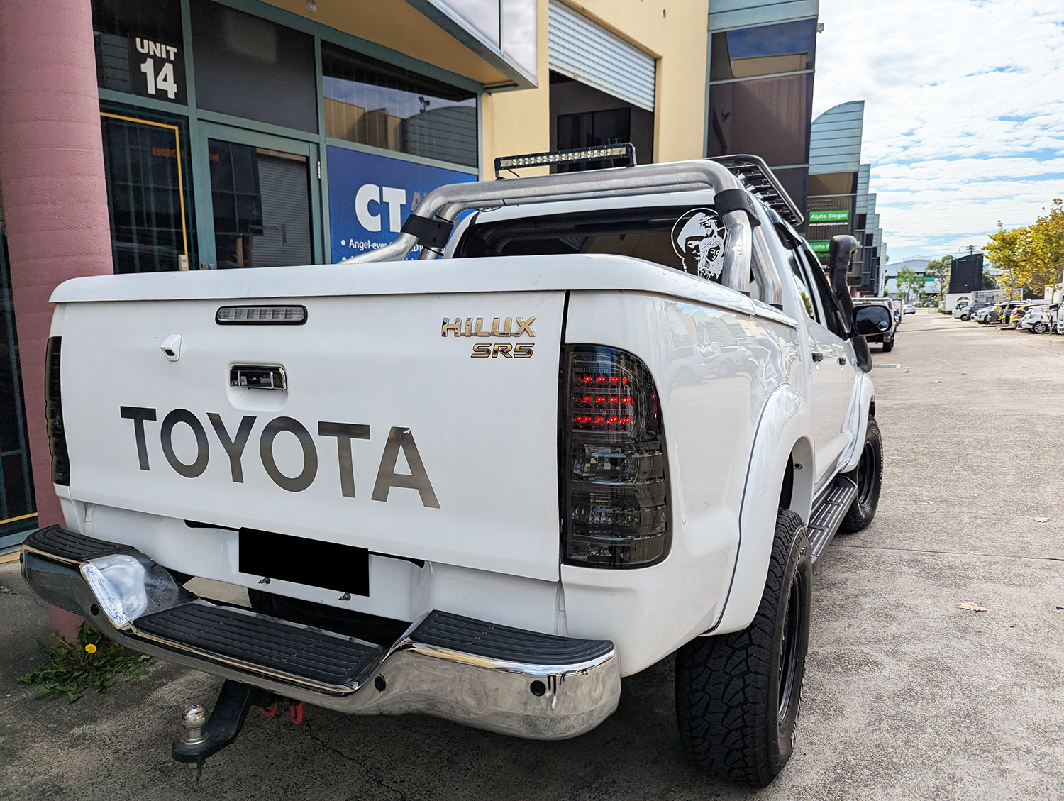 smoke led taillights for 2005 2010 toyota hilux sr5 vigo tail lights