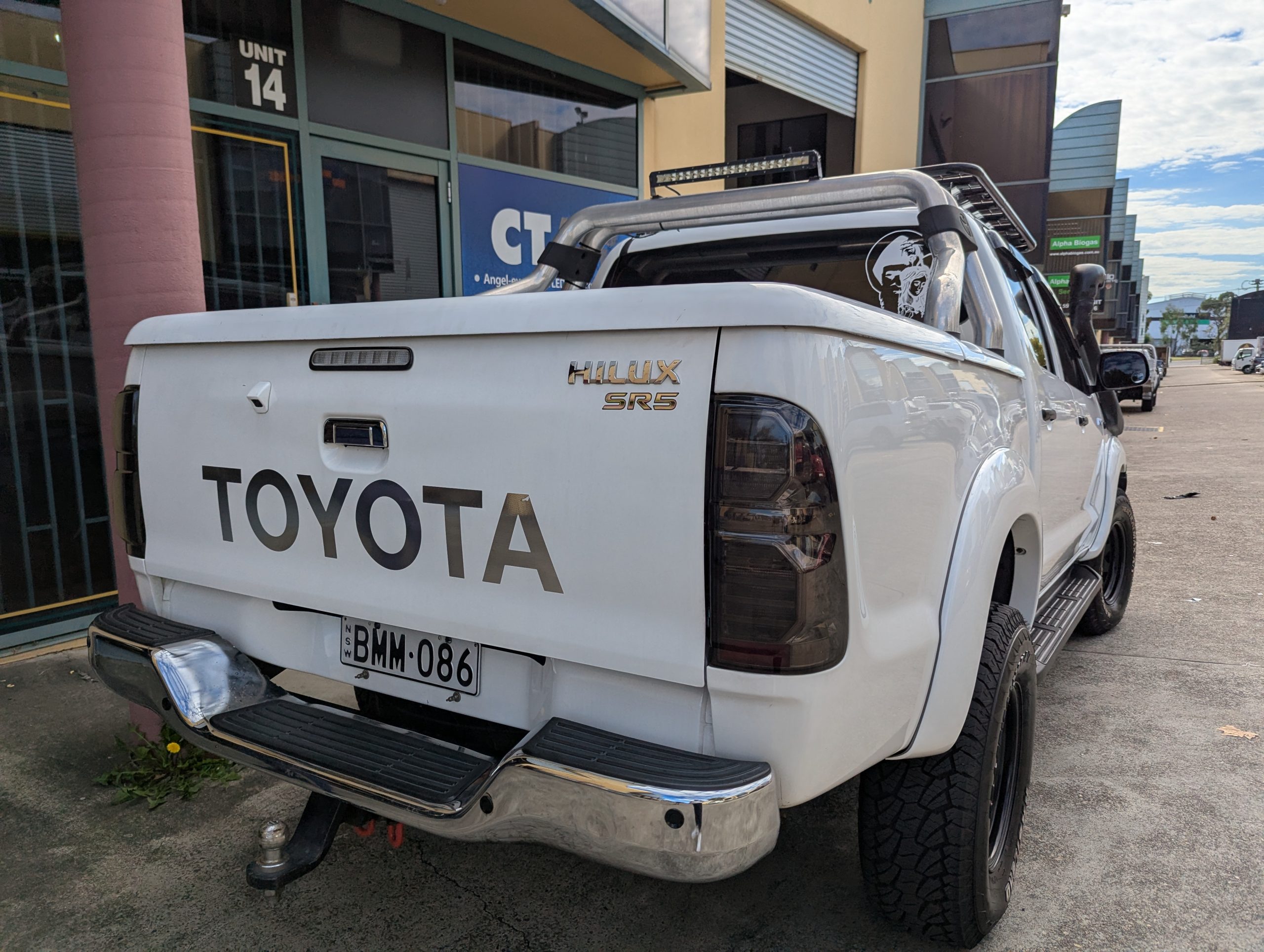 smoke led taillights for 2011 2014 toyota hilux sr5 vigo tail lights