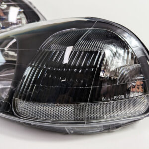 ek9 type r oem style black headlights for 96 98 honda civic ek vti