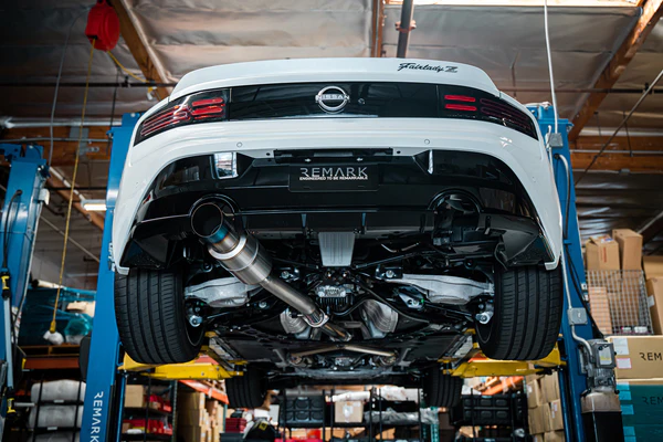 remark r1 y back exhaust – nissan z rz34 2023+ (titanium tip)