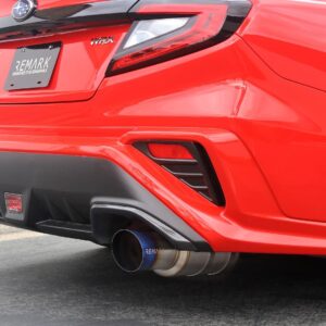 remark r1 cat back exhaust – subaru wrx vb (titanium tip)