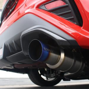 remark r1 cat back exhaust – subaru wrx vb (titanium tip)