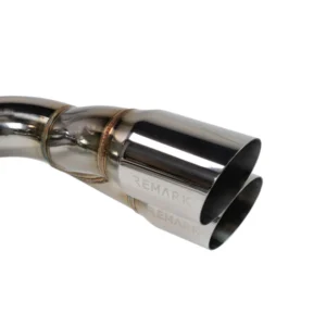 remark quad exit cat back exhaust – subaru brz/toyota gr86 (burnt tips)