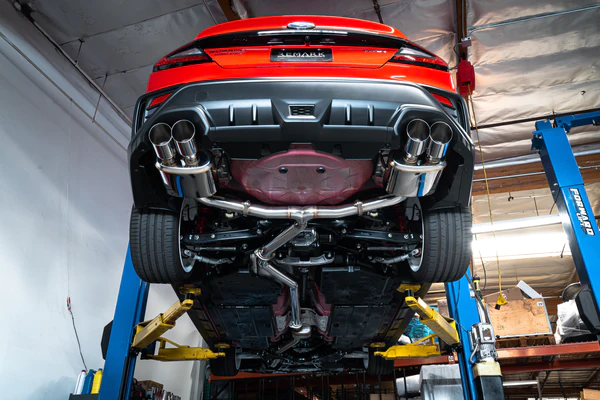 remark sports touring cat back exhaust – subaru wrx vb (stainless tips)