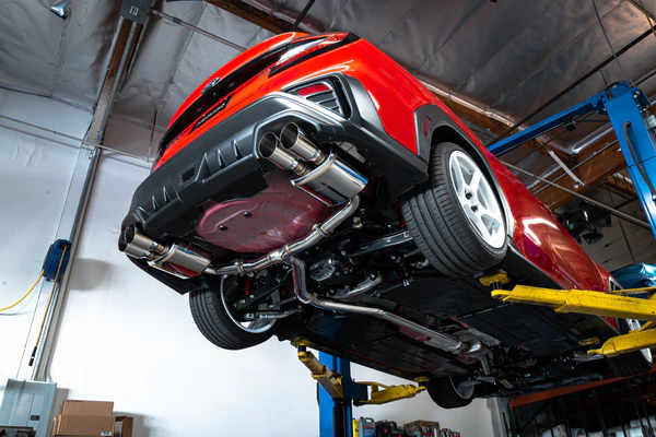 remark sports touring cat back exhaust – subaru wrx vb (stainless tips)