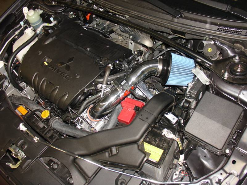 injen short ram intake – mitsubishi lancer 2009 2014 2.4l (polished)