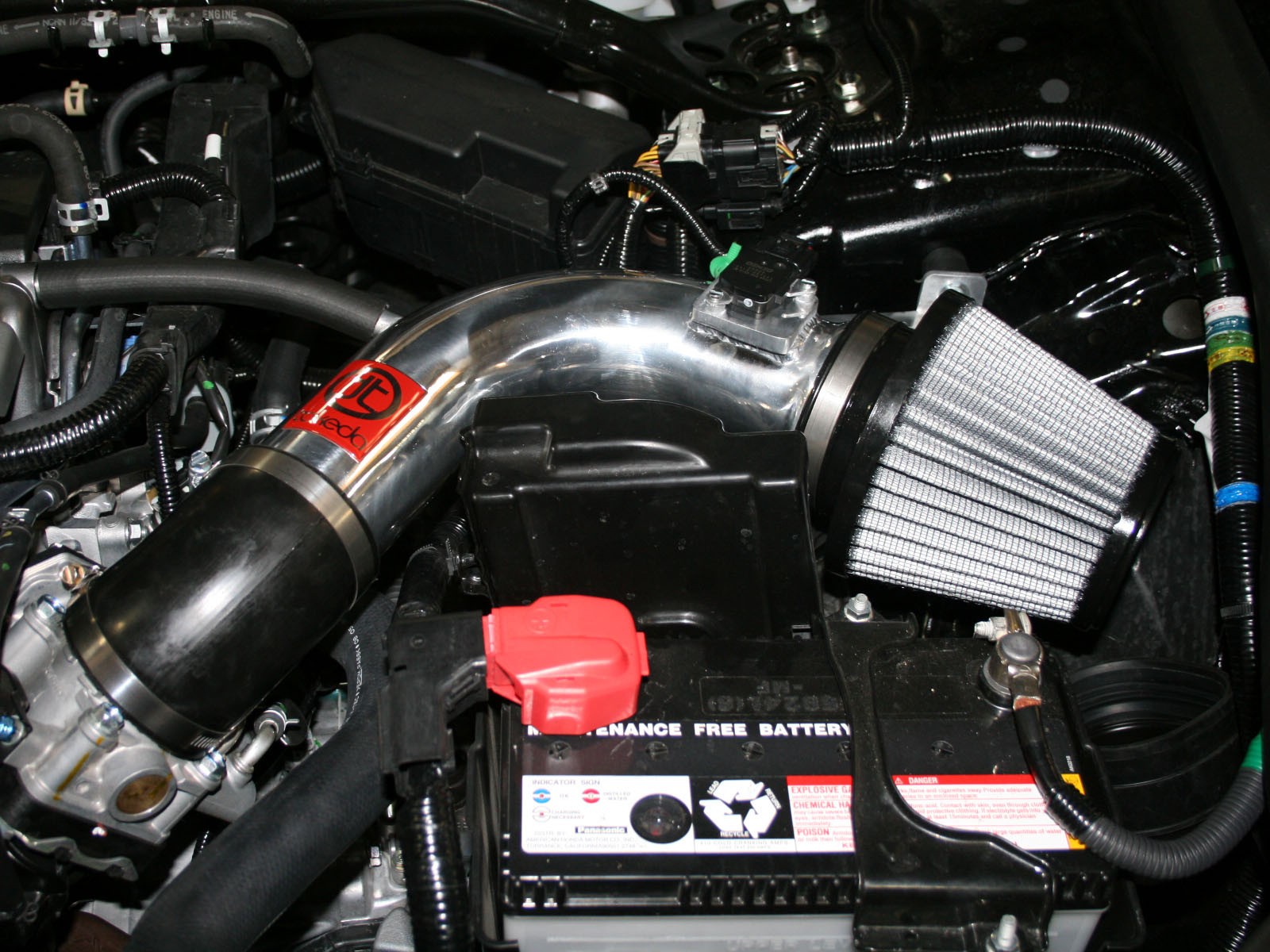 afe takeda stage 2 pro dry s cold air intake system – honda accord euro cu2