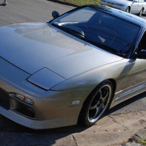 jdm clear side marker indicator lights for 91 98 nissan 180sx rps13 silvia