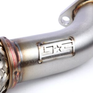 grimmspeed hi flow exhaust manifold cross pipe – subaru wrx 01 05, 08 14/sti 01 21/lgt 07 09