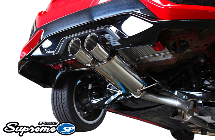 trust greddy supreme sp exhaust system – honda civic rs fk4 fk7 1.5l turbo (hatch only)