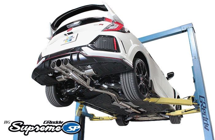 trust greddy supreme sp highgrade cat back exhaust – honda civic fk8 type r
