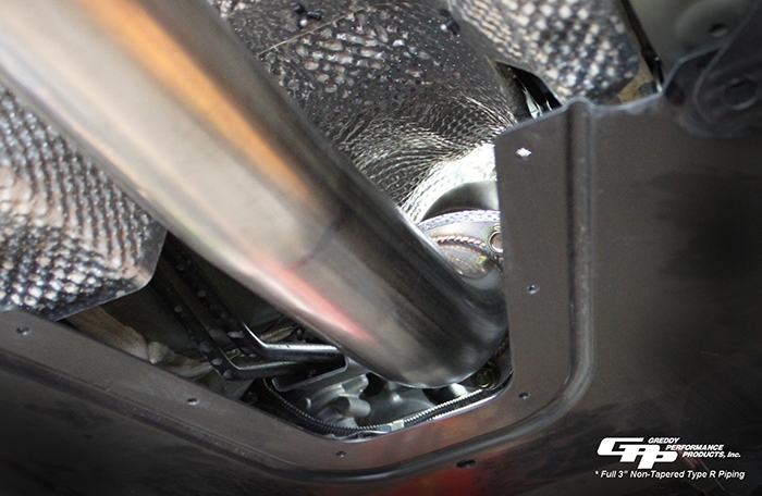 greddy 3″ forward mid pipe – honda civic fk8 type r
