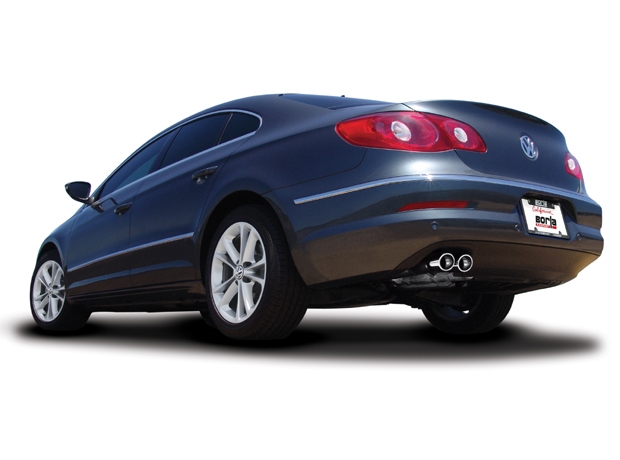 borla s type cat back exhaust – vw passat 2007 2017