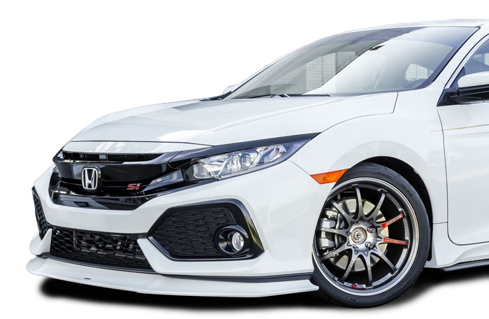 trust greddy gpp front lip spoiler – honda civic si 2017 2021 (carbon)