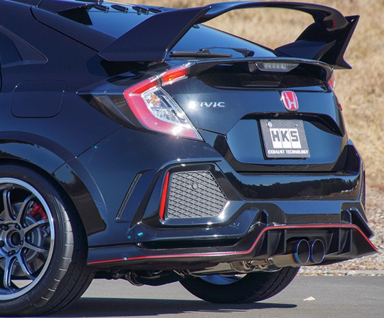 hks legamax premium exhaust – honda civic fk8 type r