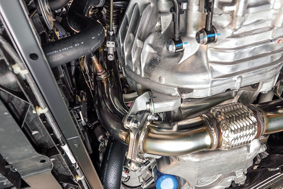 hks catless down pipe/front pipe set – honda civic fk8 type r