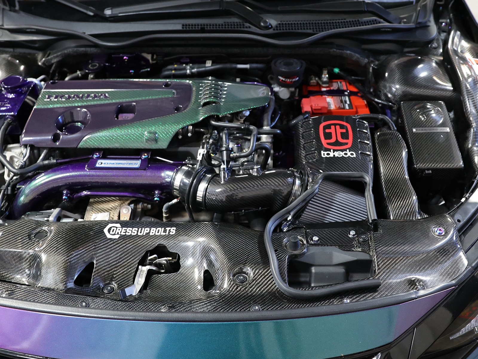afe takeda momentum pro dry s cold air intake system – honda civic fk8 type r (carbon)